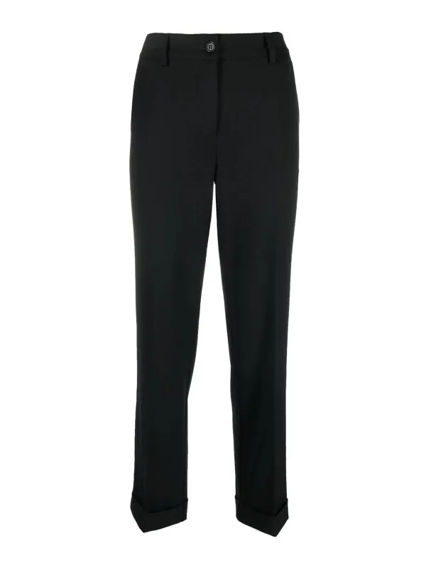 P.A.R.O.S.H. Pantalon Couturier - Noir - Noir | D231495LILIUXY24013