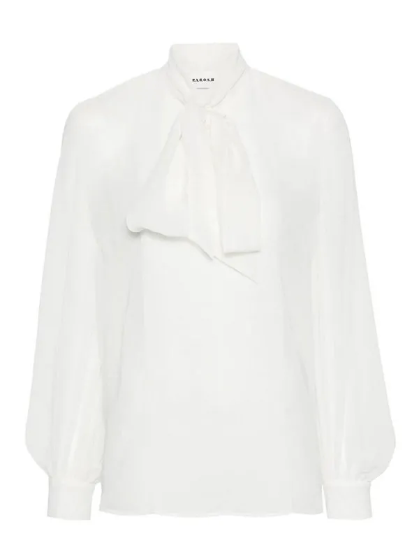 P.A.R.O.S.H. Blouse - Blanc - Blanc - Femme | D313050POLIDORI24W002