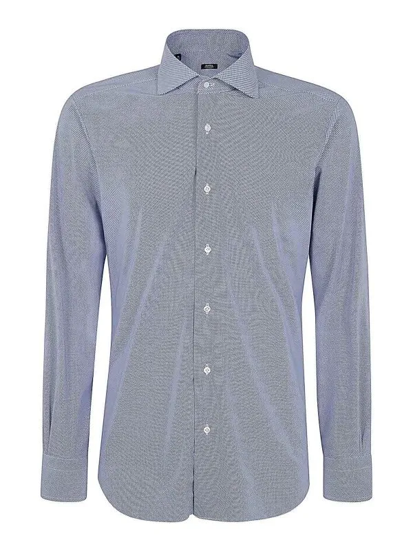 Barba Chemise - Bleu - Bleu - Homme | I1U13P0144047U0002