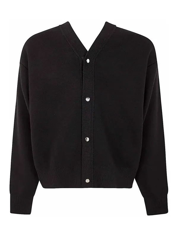 Jacquemus Cardigan - Noir - Noir - Homme | 246KN2922359990