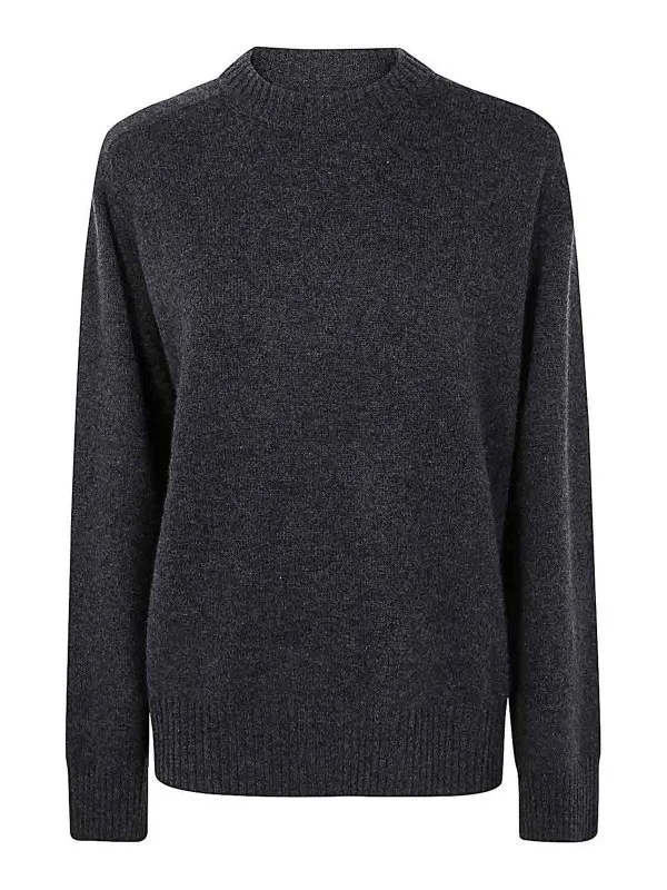 Loulou Studio Pull Col Rond - Gris - Gris | BALTRAANTHRACITE