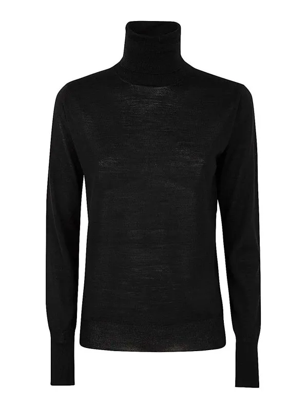 Nuur Pull Col Roulé - Noir - Noir - Femme | A03003A0309