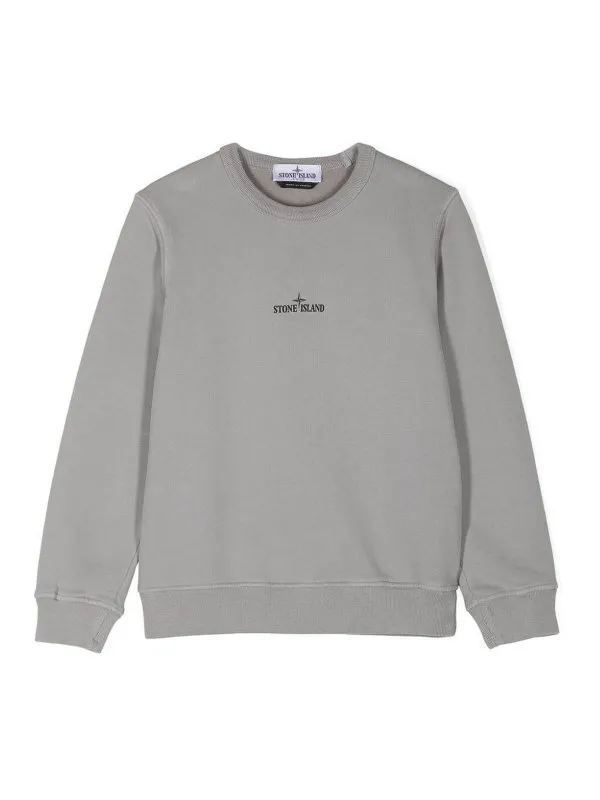 Stone Island Junior Sweat-Shirts - Gris - Gris | 811662121V0064