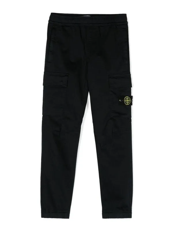 Stone Island Junior Pantalons Décontractés - Bleu | 811630812V0020