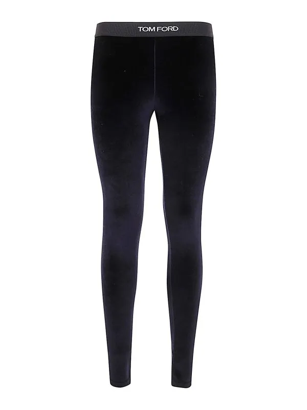 Tom Ford Leggings - Bleu - Bleu - Femme | PAJ121JEX065HB593