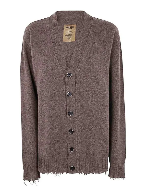 Uma Wang Cardigan - Marron - Marron - Homme | UK7557UW290