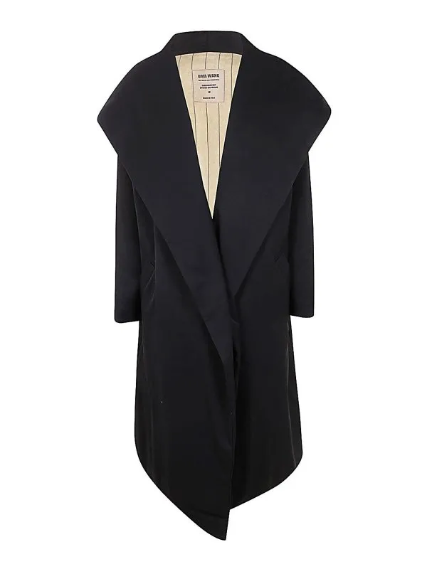 Uma Wang Manteau Au Genou - Noir - Noir - Homme | UP8003UW900