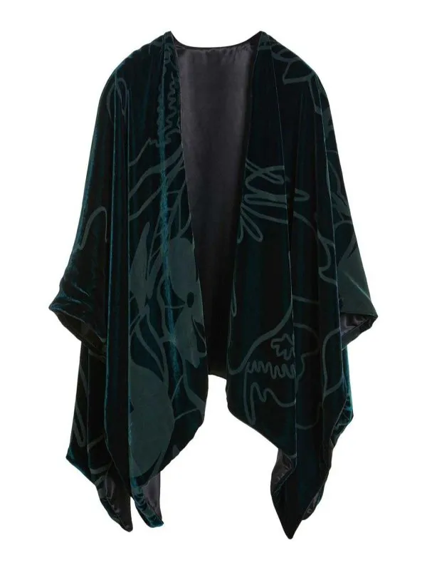 Giorgio Armani Tunique en viscose - Vert | 7956204F13208180