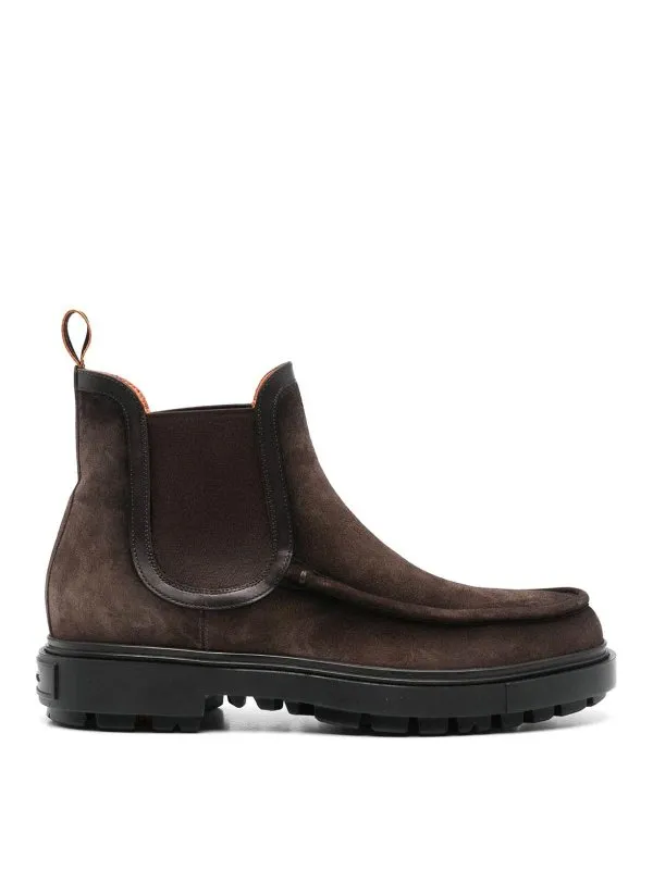 Santoni Bottes - Marron - Marron - Homme | MGSM18902NERBNBTT50T50