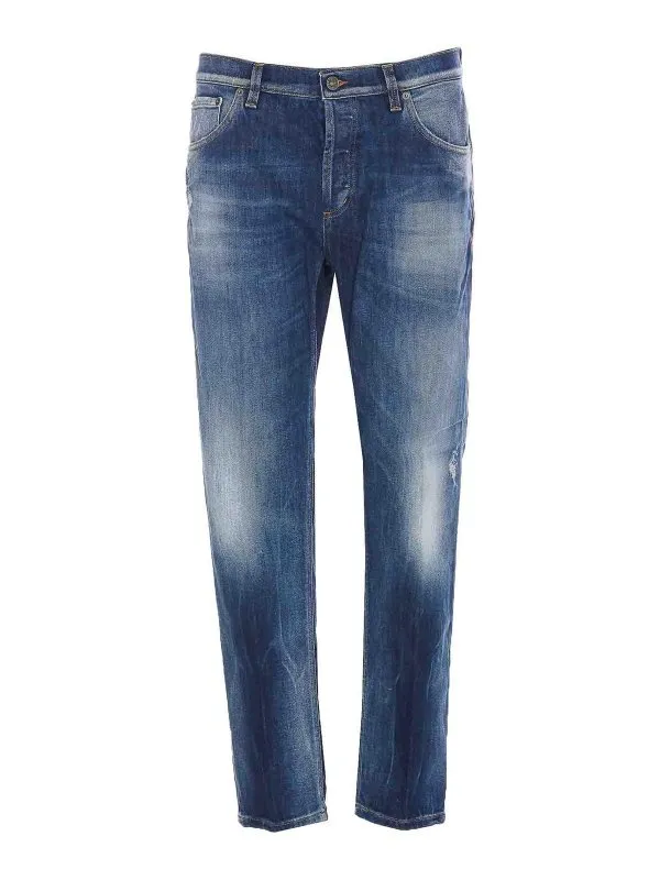 Dondup Jean Droit - Brighton - Bleu - Homme | UP434DS0107HV3800