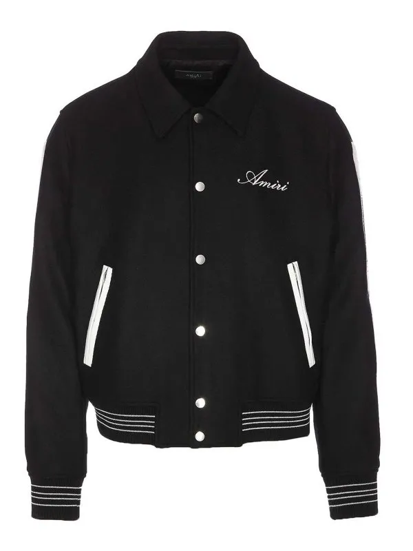 Amiri Veste Casual - Noir - Noir - Homme | OUVY1007BLACKWHITE