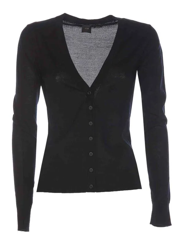 Pinko Cardigan - Noir - Noir - Femme | 103941A229Z99 | thebs.com
