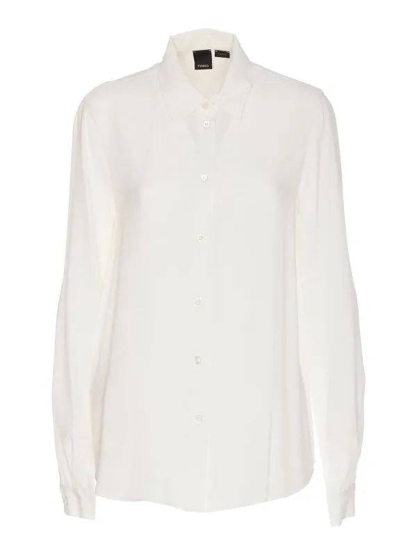 Pinko Chemise - Nora - Blanc - Femme | 104011A207Z00 | thebs.com