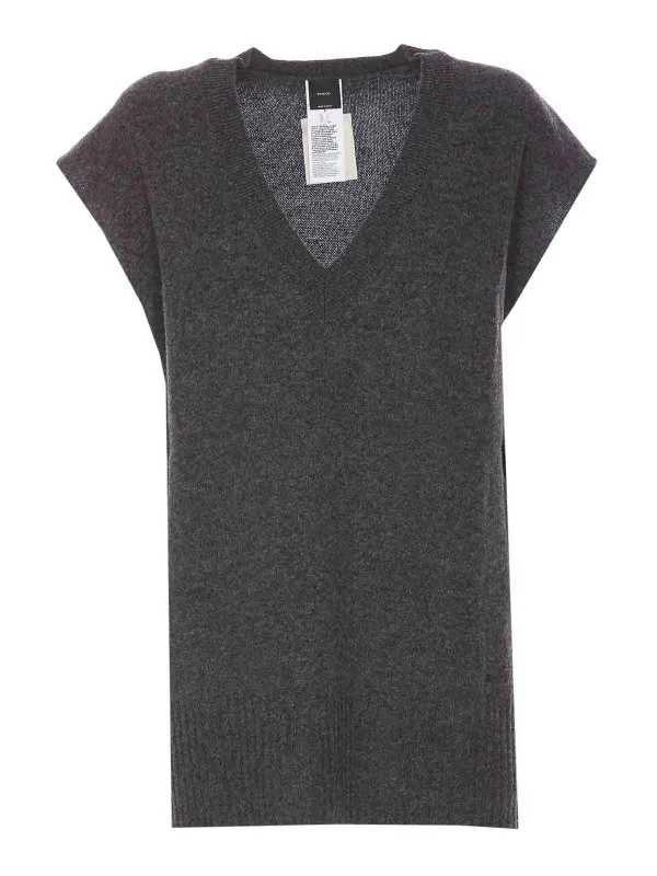 Pinko Gilet - Disciplinare - Gris - Femme | 104051A22UI76