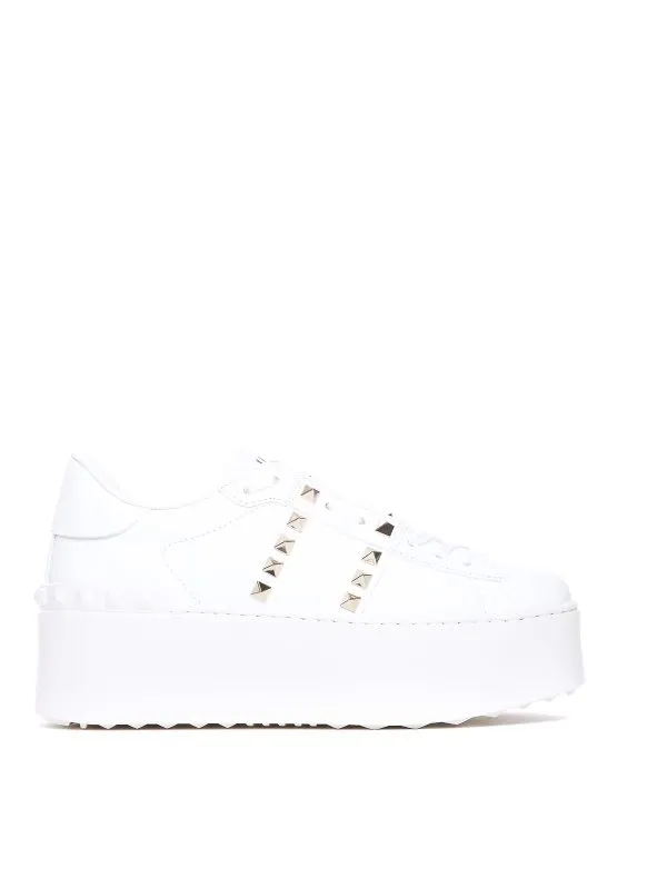Valentino Baskets - Blanc - Blanc - Femme | S0GG8BHS0BO