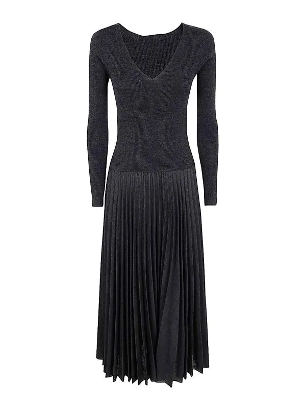 D. Exterior Maxi Robe - Gris - Gris - Femme | 5979927ASF