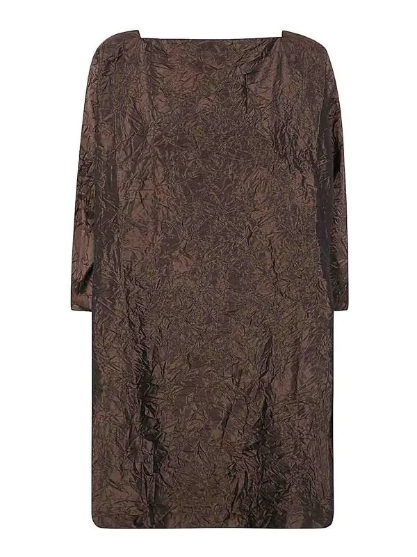 Daniela Gregis Robe Courte - Marron - Marron - Femme | A42AWSTD17