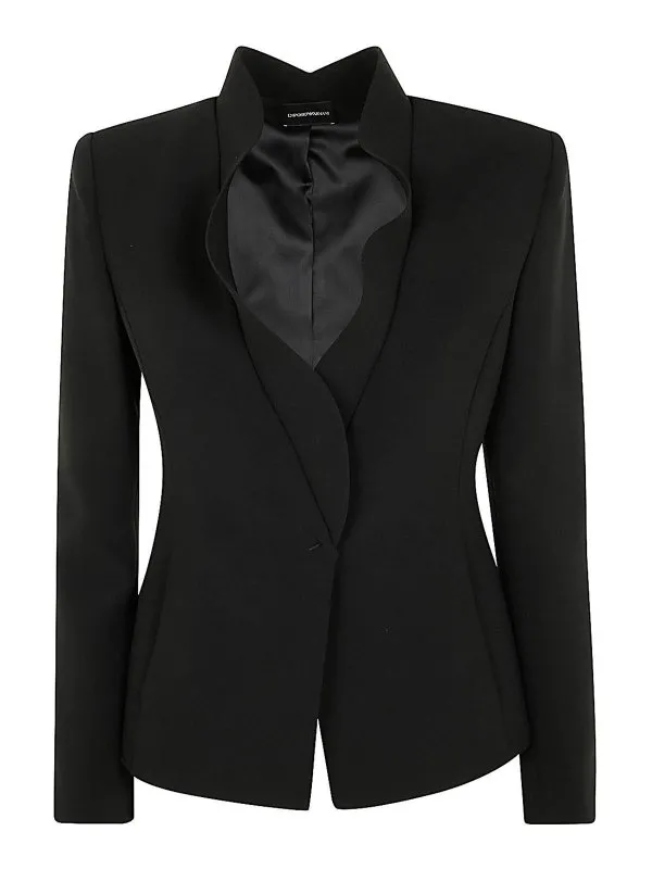 Emporio Armani Blazer - Noir - Noir - Femme | EW000258TE10418UC001