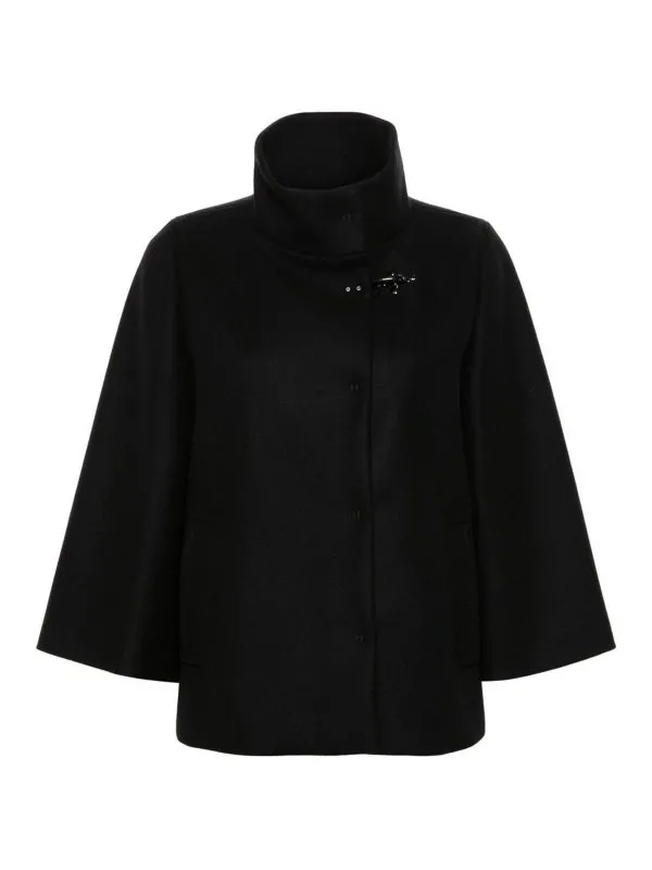 Fay Manteau Court - Noir - Noir - Femme | NAW12494490SGLB999