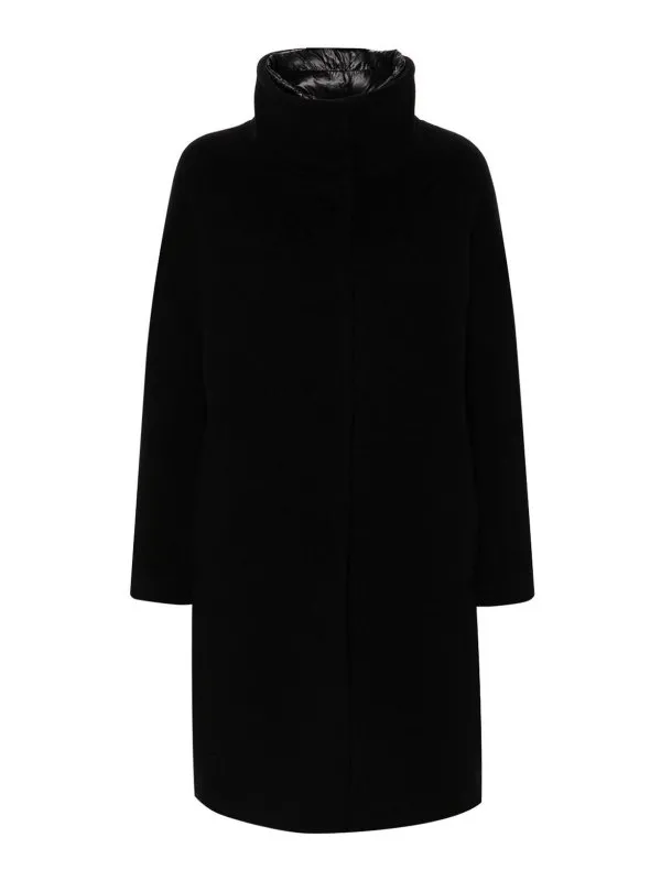 Herno Manteau Au Genou - Noir - Noir - Femme | PI00115DR334159300