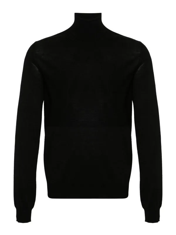 Jil Sander Pull Col Rond - Noir - Noir - Homme | J22GP0222J14610001