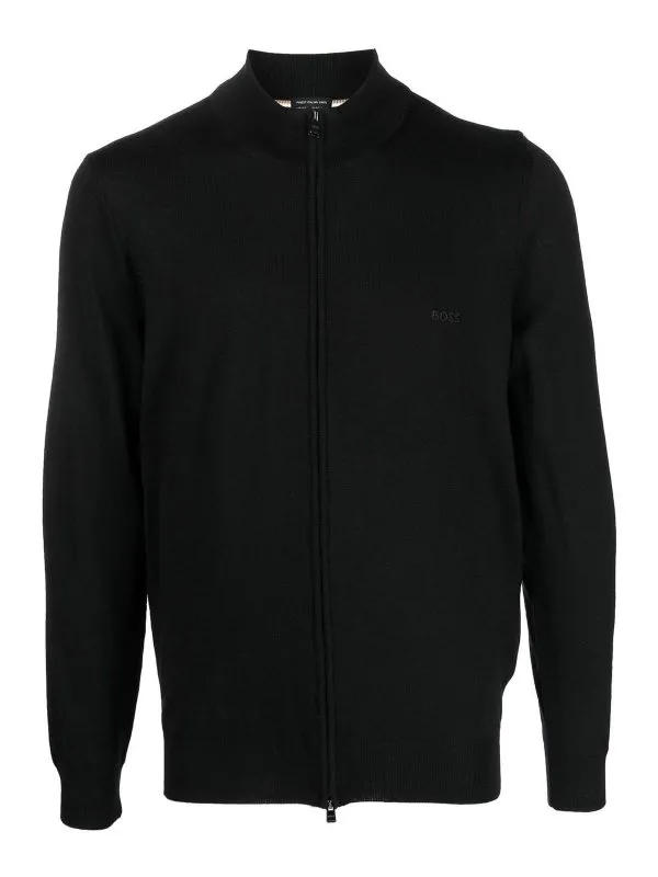 Hugo Boss Cardigan - Noir - Noir - Homme | 50476347BALONSO001