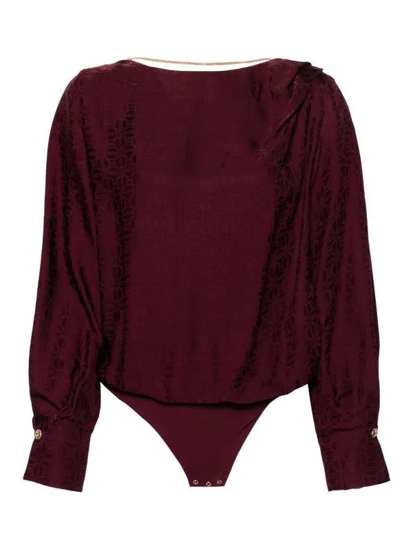 Elisabetta Franchi Veste Casual - Rouge Brun - Femme | CB01047E2CG3