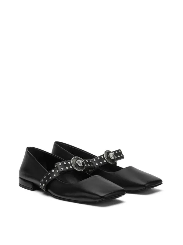 Versace Ballerines - Noir - Noir - Femme | 10160731A010061B00P