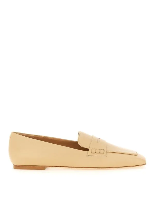 Aeyde Mocassins - Beige - Beige - Femme | GRZS15FL128LATTE