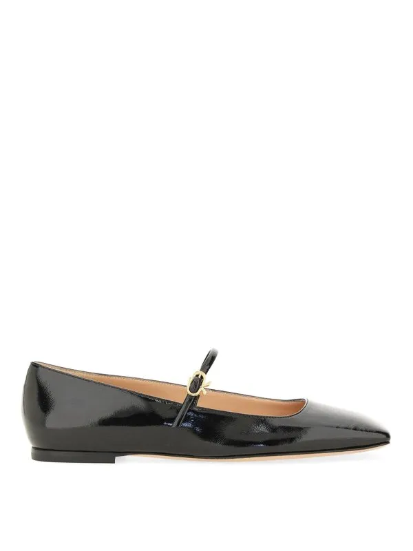 Gianvito Rossi Ballerines - Noir - Noir - Femme | G2224605CUOBLACK