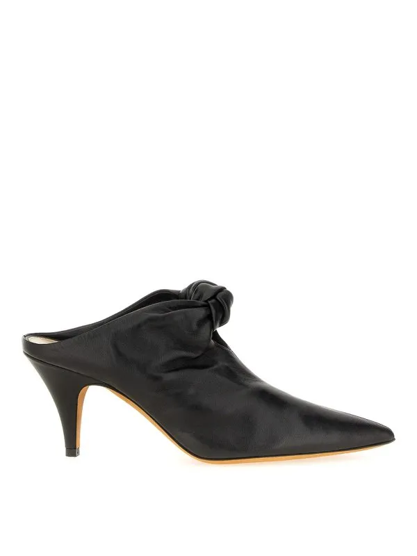 Khaite Mules - Noir - Noir - Femme | F6023881L881200 | thebs.com
