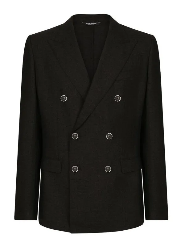 Dolce & Gabbana Veste Casual - Gris - Noir | G2NW1TFU28ES8291