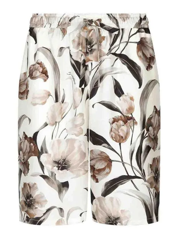 Dolce & Gabbana Pantalons Décontractés - Blanc | GV37ATIS1UWHA5BW