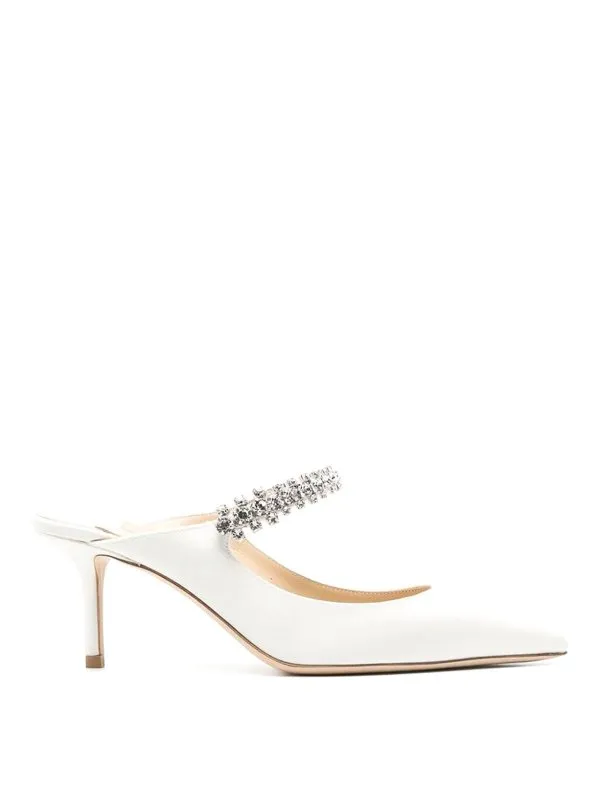 Jimmy Choo Sandales - Blanc - Blanc - Femme | BING65SATIVORY