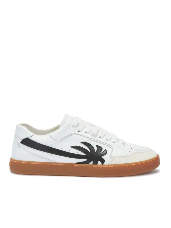 Palm Angels Baskets - Blanc - Blanc - Homme | PMIA099F24LEA0010110