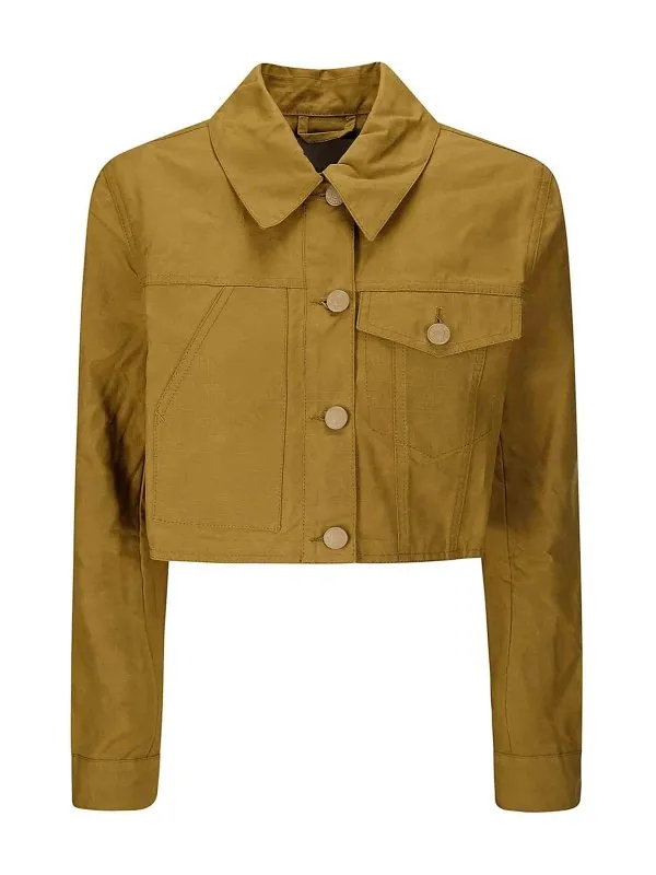 Cecilie Bahnsen Veste Casual - Jaune - Jaune | 224RTW14001OCHRE