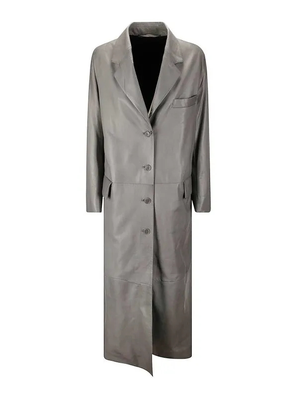 Salvatore Santoro Trench-Coat - Gris - Gris - Femme | 47014GREY
