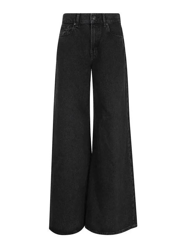 7 For All Mankind Jean Bootcut - Noir - Noir | JSWWC310RBBLACK