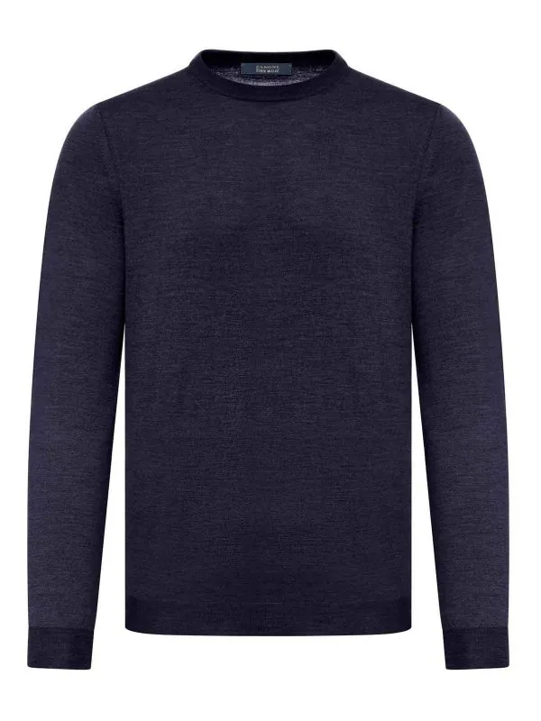 Zanone Pull Col Rond - Bleu - Bleu - Homme | 810104Z0290N0011