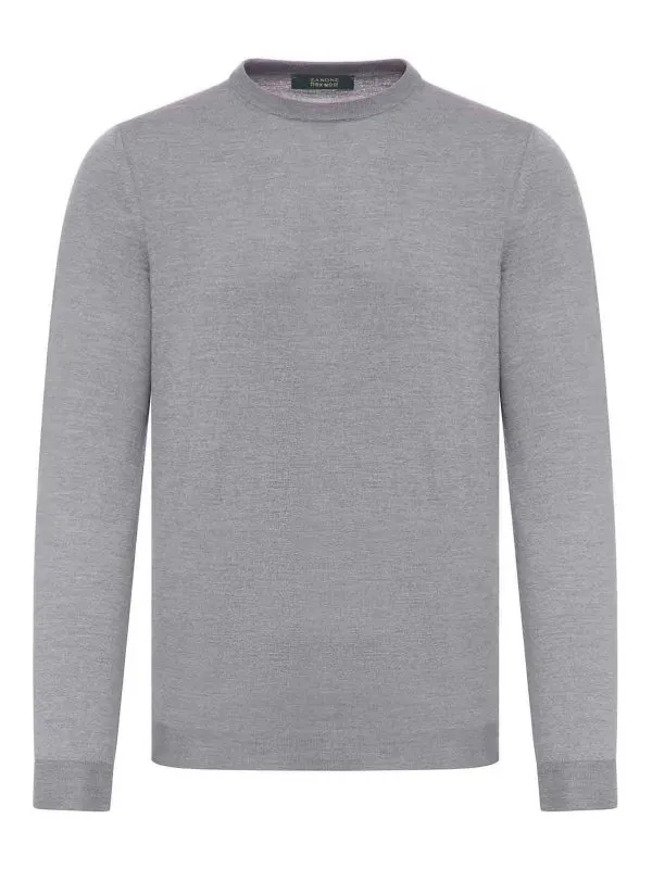 Zanone Pull Col Rond - Gris - Gris - Homme | 810104Z0290N7284