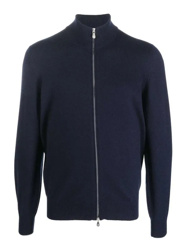 Brunello Cucinelli Cardigan - Bleu - Bleu - Homme | M2200106CW425