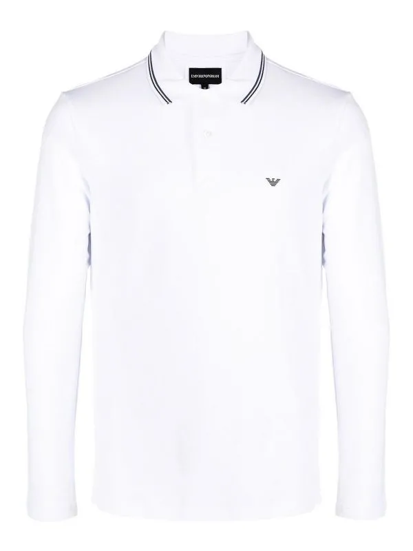 Emporio Armani Polo - Blanc - Blanc - Homme | 8N1FB51JPTZ0100