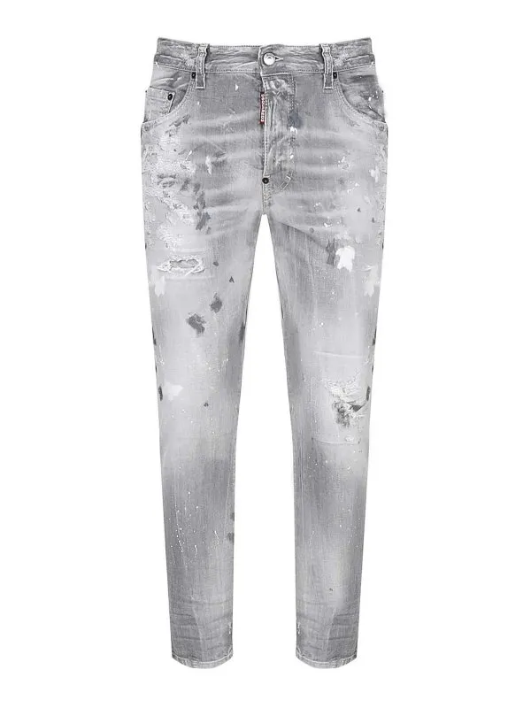 Dsquared2 Jean Bootcut - Gris - Gris - Homme | S74LB1598S30260852