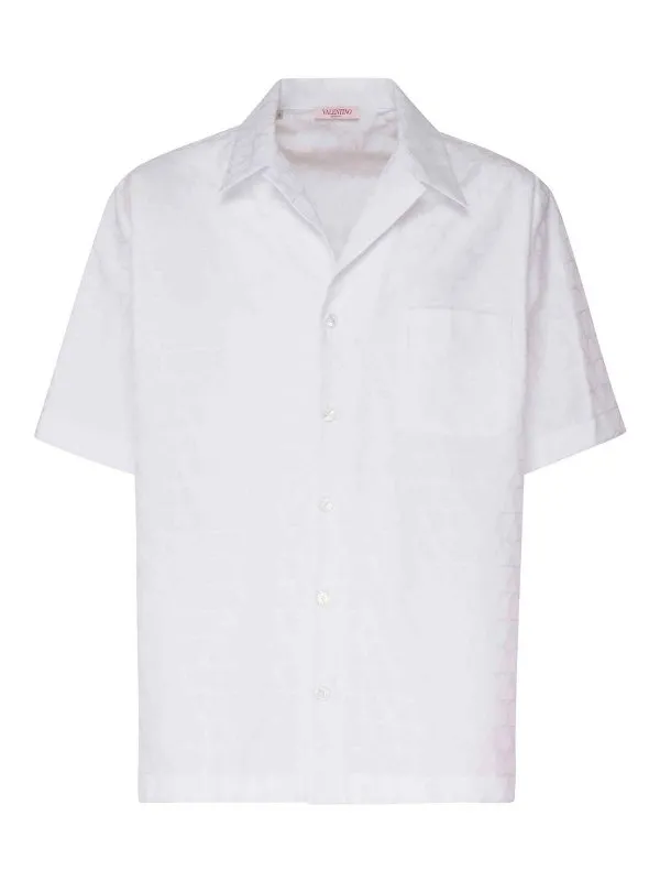 Valentino Garavani Chemise - Blanc - Blanc - Homme | 5V3AAA909VCKF9