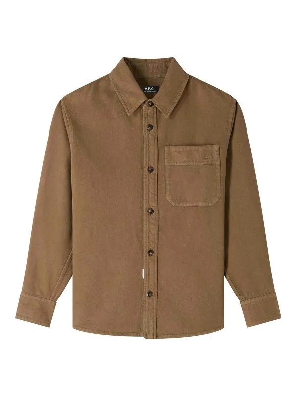 A.P.C. Veste Casual - Marron - Marron - Homme | COGZVH02918CAC