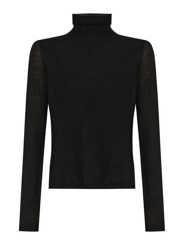 Fabiana Filippi Pull Col Rond - Noir - Noir | MAD214F103N907825