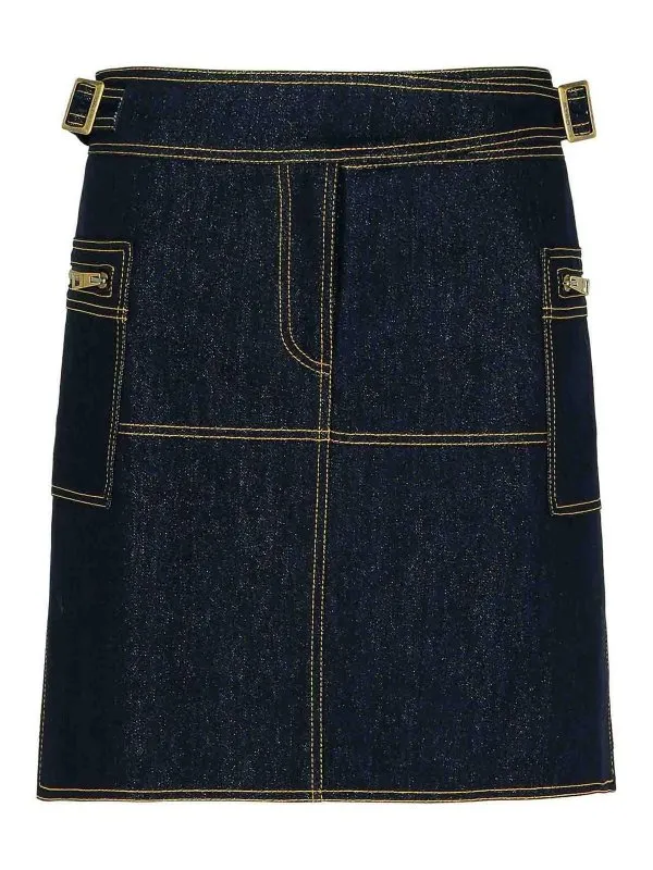 Etro Mini Jupe - Bleu - Bleu - Femme | WRNC0011AD177S9000