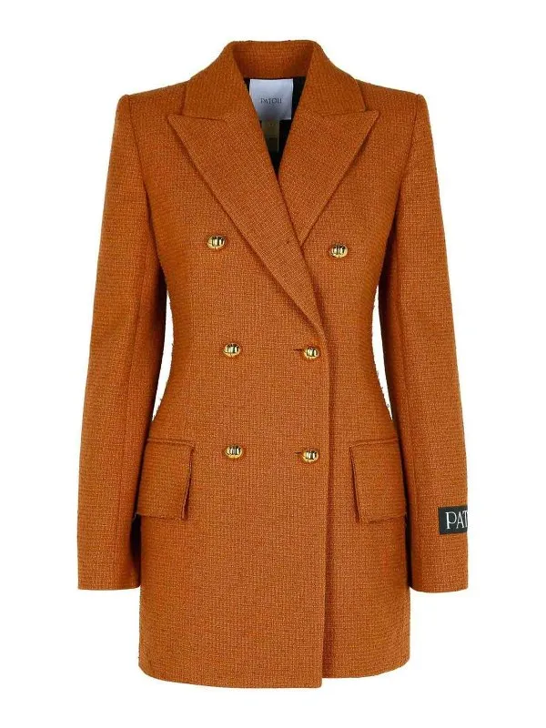 Patou Blazer - Marron - Marron - Femme | JA0420185220A