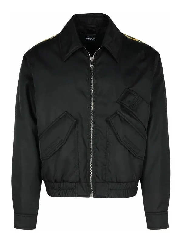 Versace Bomber - Barocco - Noir - Homme | 10157191A110335BC60