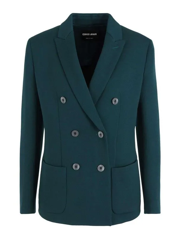 Giorgio Armani Blazer - Vert - Vert - Femme | GW000547TE10117UB002